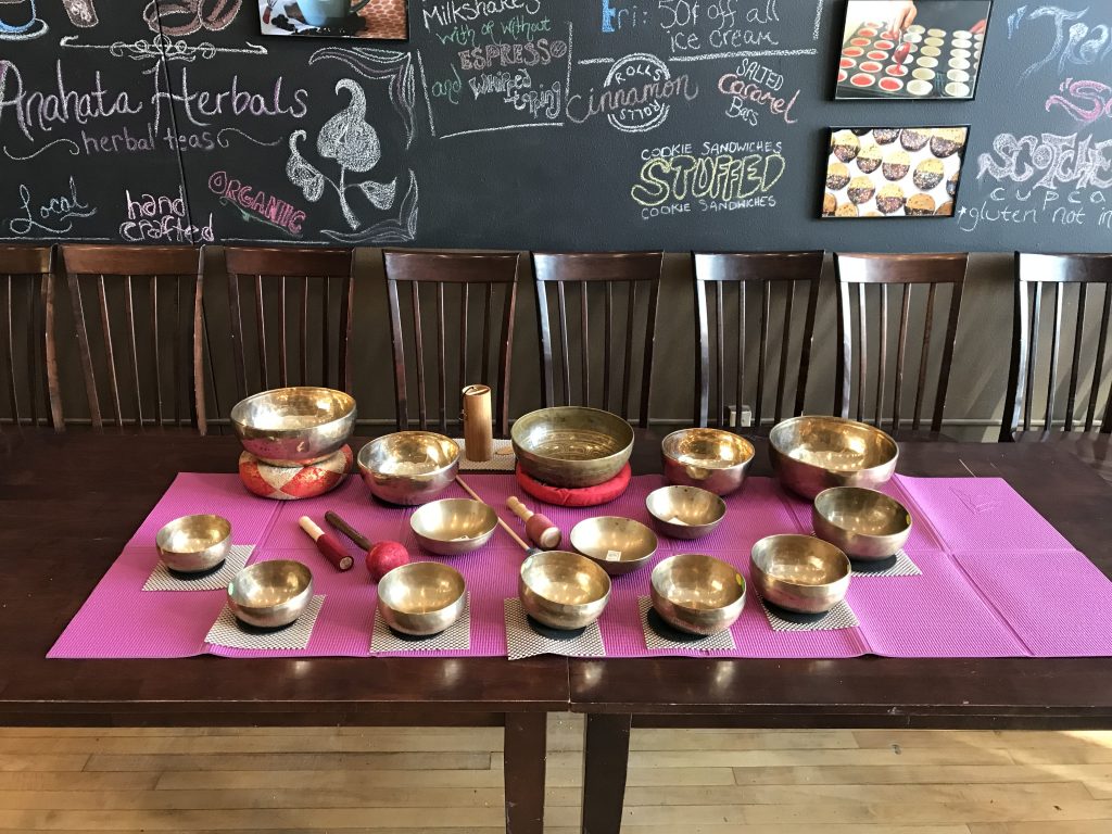 Singing Bowls and Cinnamon Rolls Downtown Sioux Falls