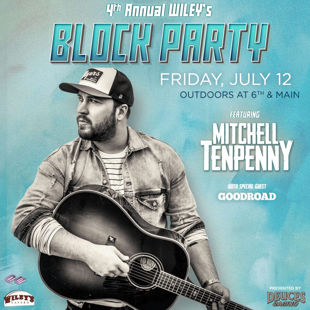4th Annual Wiley's Block Party ft. Mitchell Tenpenny Downtown Sioux Falls