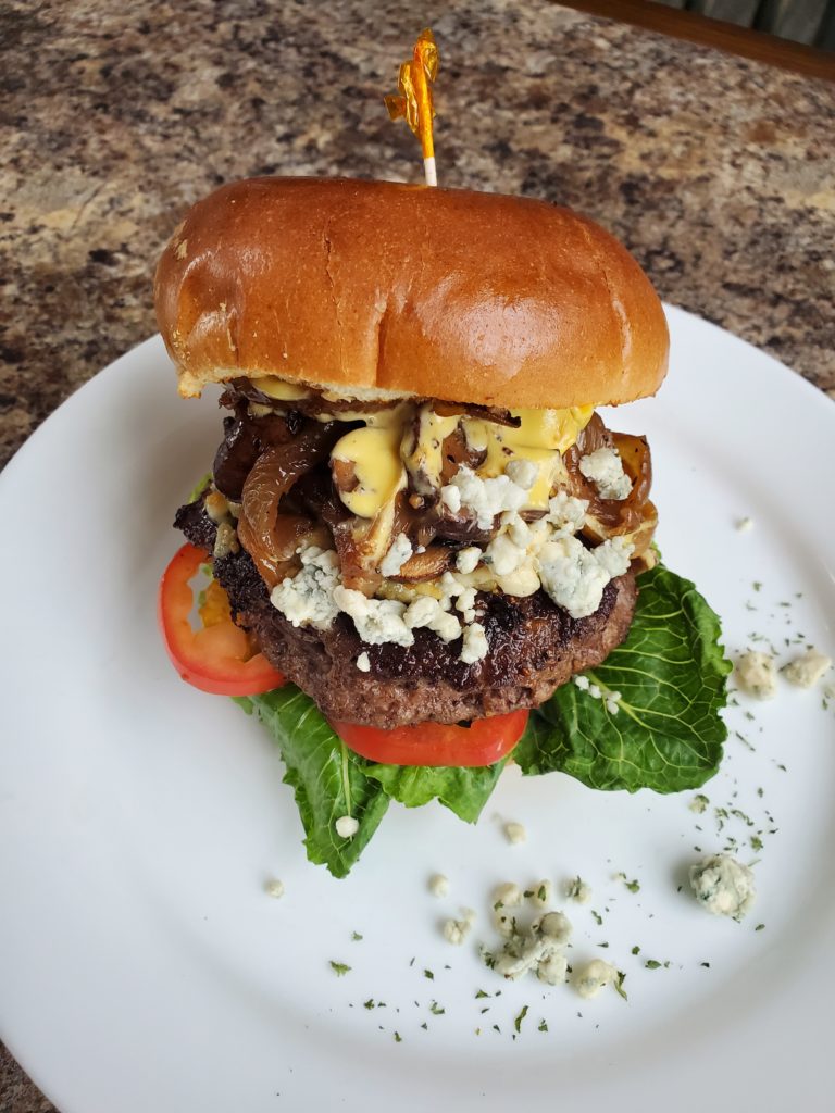 Black & Bleu Burger - Papa's