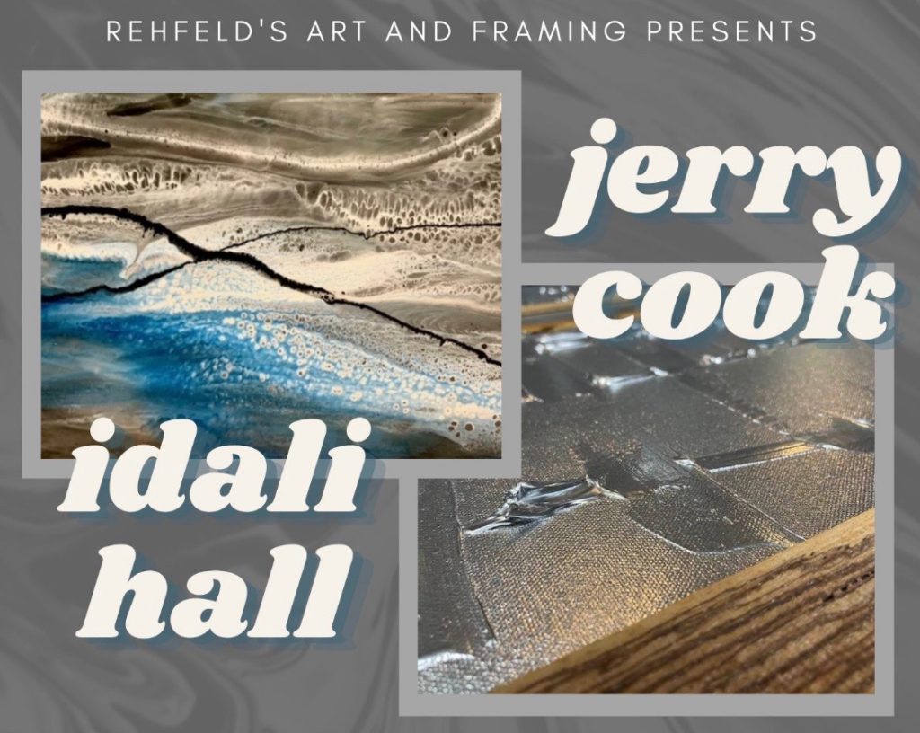 Jerry Cook and Idali Hall exhibit