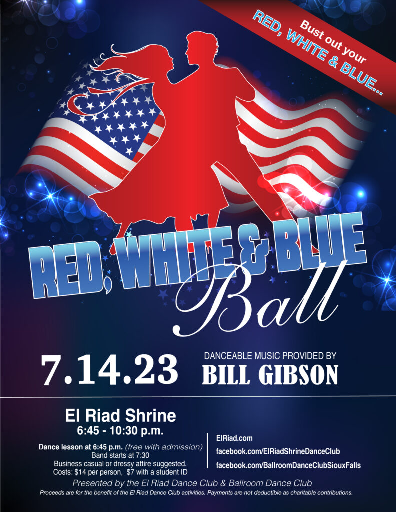 Red, White & Blue Ball - Downtown Sioux Falls